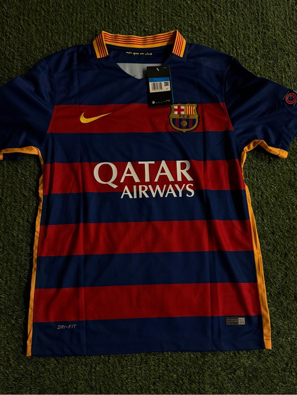 Fc Barcelona 15/16 Home Messi Jersey Size M